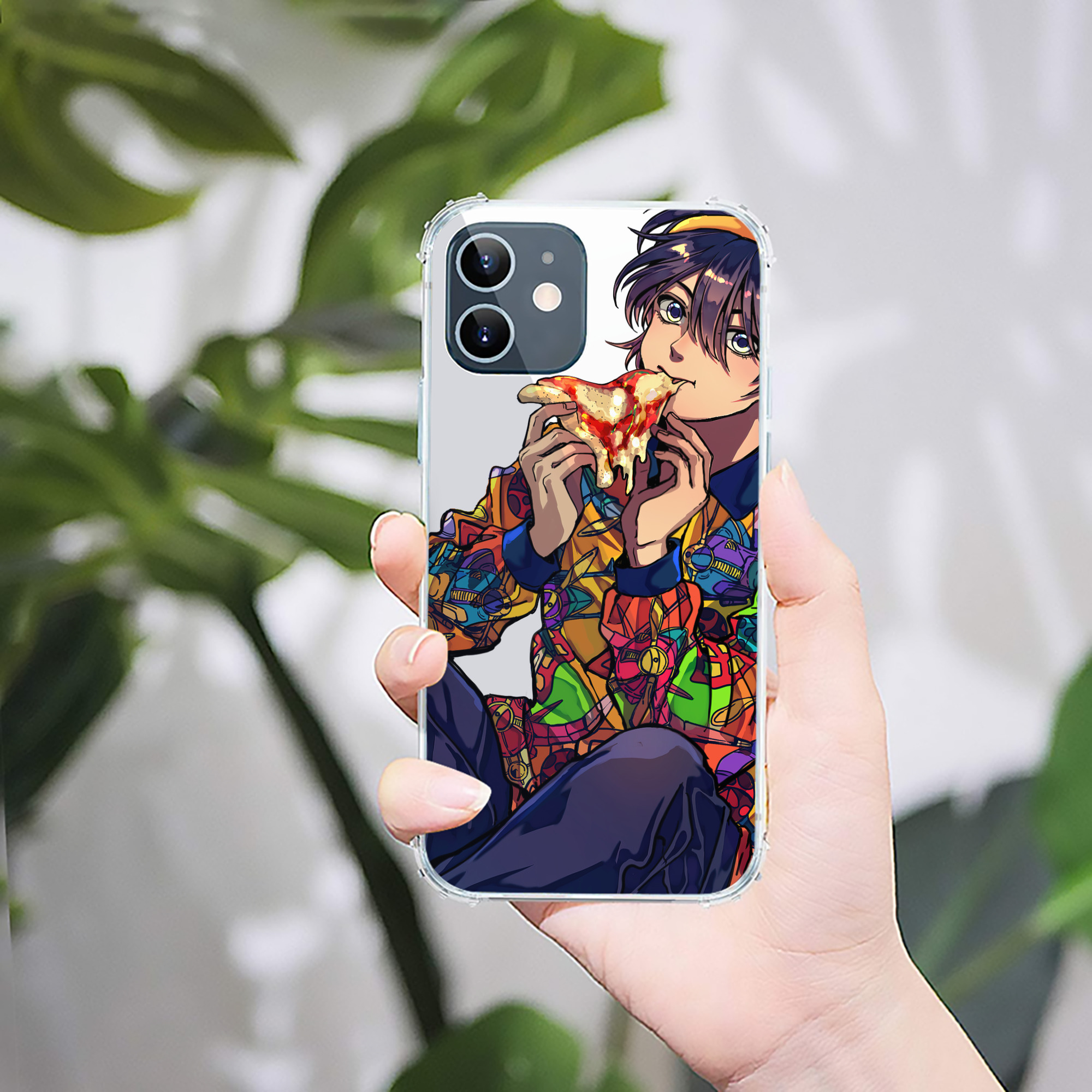 （画像用） ジョジョの奇妙な冒険 JoJo's Bizarre Adventure 【iPhone 12シリーズ対応】透明スマホケース（クリアソフトケース）
